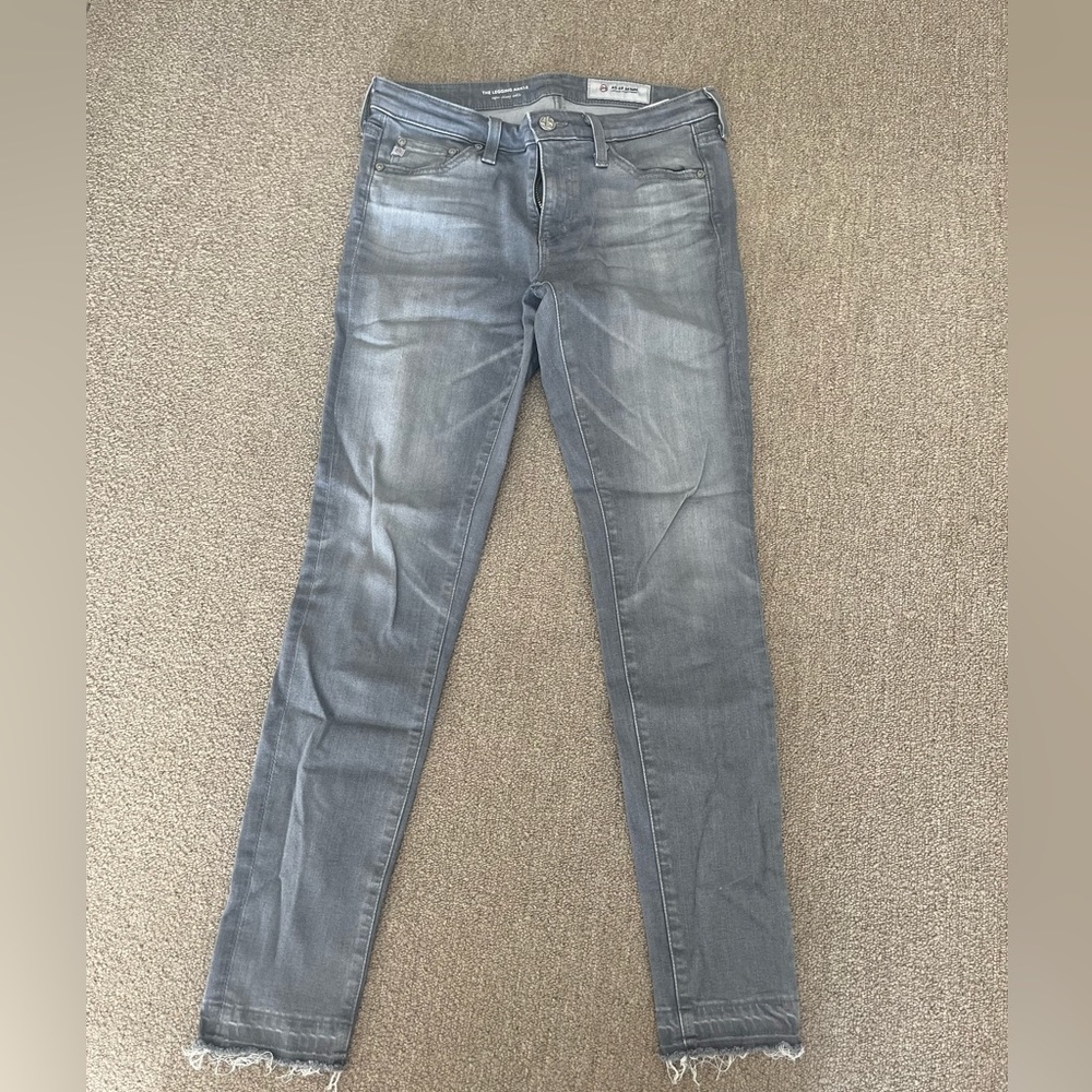 AG Grey Skinny Jeans